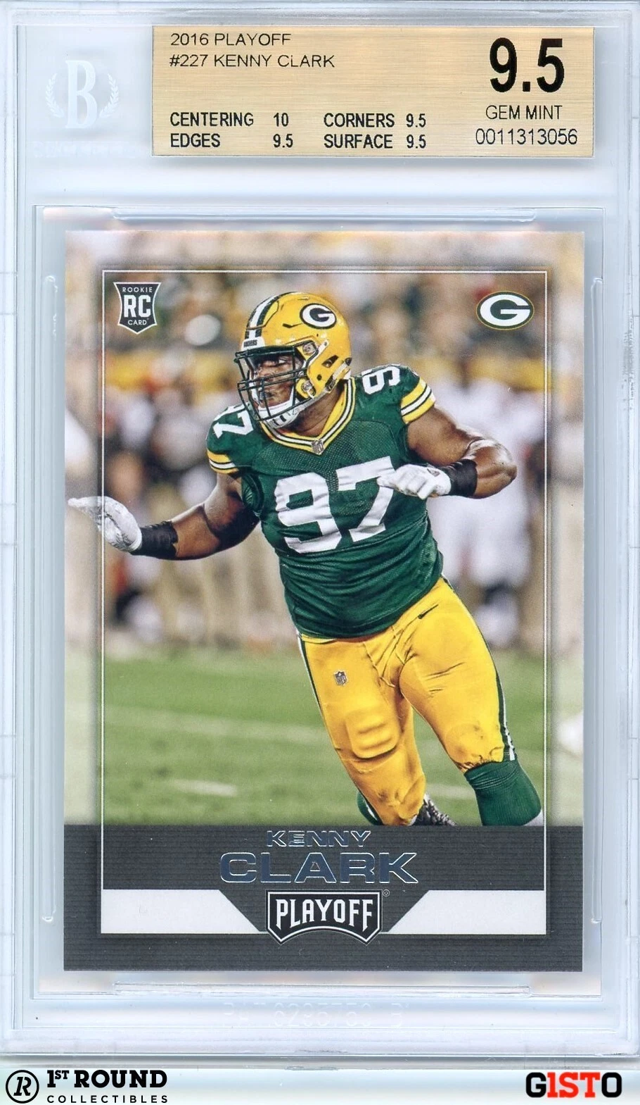 Kenny Clark Panini Playoff #227 Base