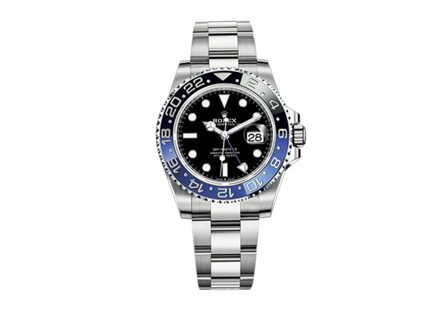 Rolex GMT-Master II Men's Black Watch 