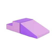 2PCS Kids Soft Climb Crawl Activity Play Set Foam Blocks Step and Slide Climbers