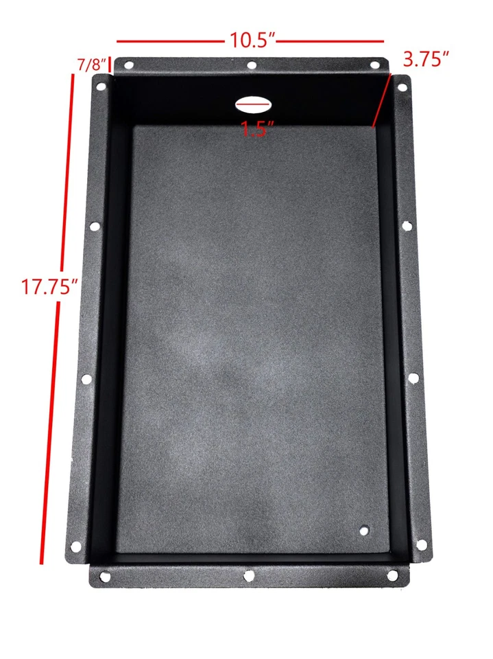 Recessed Trolling Motor Foot Pedal Pan Tray - Image 4 of 4
