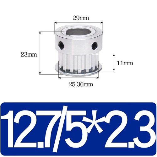 XL 16 dientes correa de distribución polea diámetro de rueda síncrono 4-17 mm para correa de 10 mm de ancho - Imagen 30 de 36