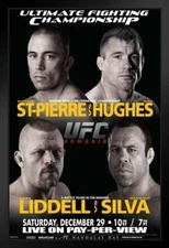 Fight Poster UFC 79 Chuck Liddell 11X16 Matt Hughes Vs GSP George St. Pierre 3