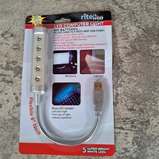 Rite Lite LED Wireless Computer Light Dimmable New Factory Sealed