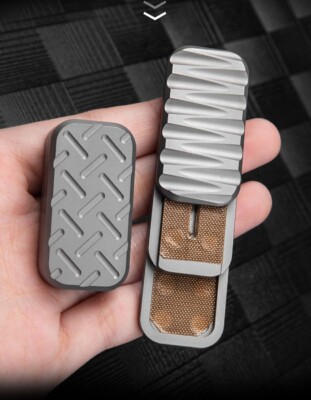 NewClick Clicker Slider Push Card Hand Fidget decompression Pocket PPBEDCToyGift