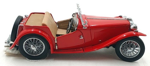 Franklin Mint 1/24 Scale B11WB07 - 1948 MGTC - Red - Picture 4 of 6
