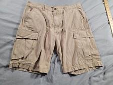 Levis Cargo Shorts White Tab Mens 36x9 Khaki Ripstop Beige Hiking Outdoor Casual
