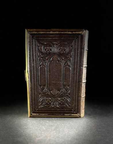 Fore-Edge Painting 1856 Book of Common Prayer Brass Bound Leather India 1857 VG - Picture 5 of 21