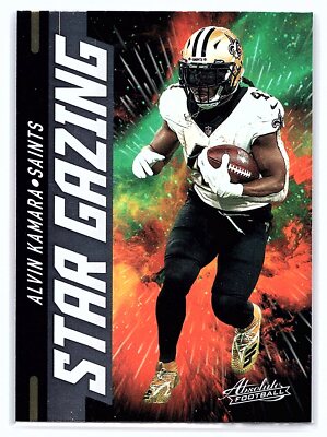 2021 Panini Absolute #SG12 Alvin Kamara Star Gazing
