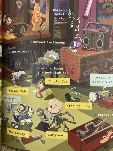 Disney*pixar Tales of Teamwork: A Lift-And-Seek Book (Board Book) Rare - Picture 2 of 6