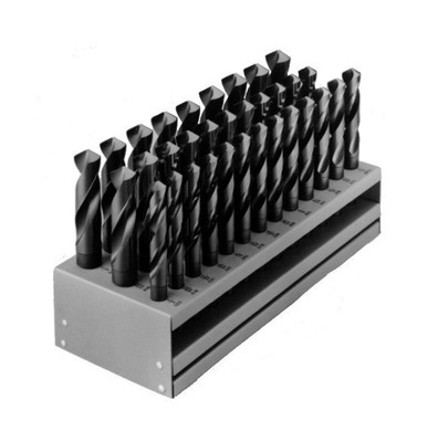Chicago Latrobe Kombi-Bohrer & Senker-Set – 5-teilig, Größen 1–5, HSS Stahl | Für Präzise Metall- & Holzverarbeitung