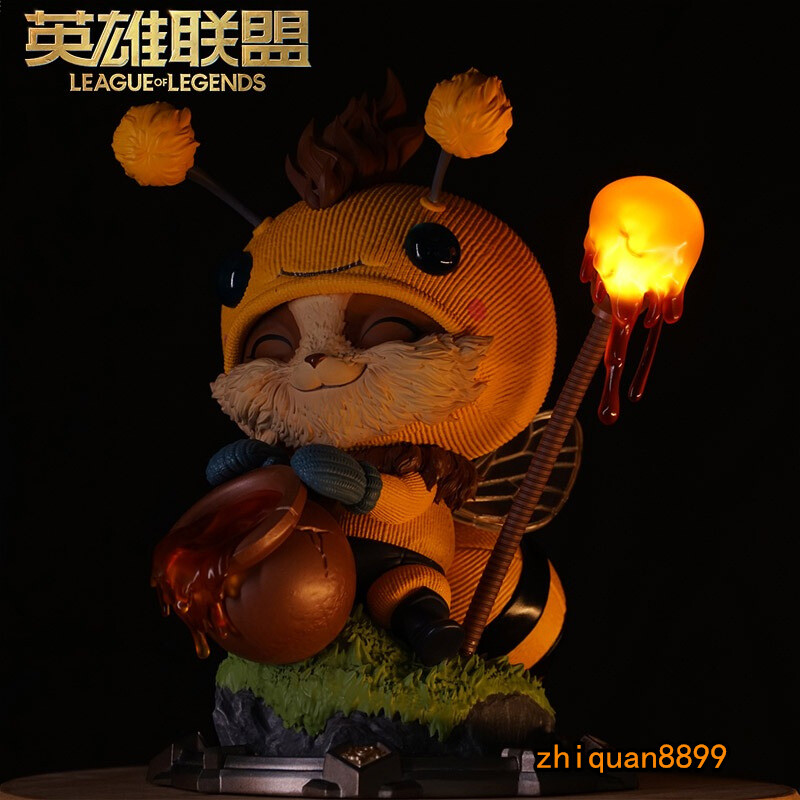 LOL League of Legends Official Teemo Beemo Resin Figure Model