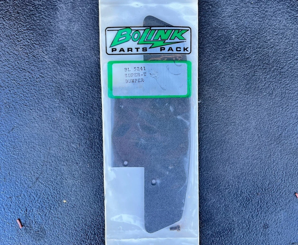 Bolink Super T RC Legends RC 1:10 Front Bumper BL5241 BRAND NEW BLACK - Image 3 of 4