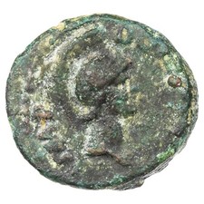 Roman Coin Domitian Quadrans 81-86 Avers Minerva RIC.436 B Rome Copper