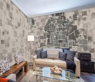 3D Retro Graphics ZHUA1481 Wallpaper Wall Murals Removable Self-adhesive Amy