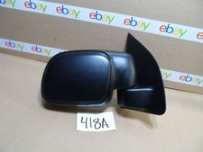 1999 FORD F-250 Passenger side Used Manual Mirror TEXTURED #418-A