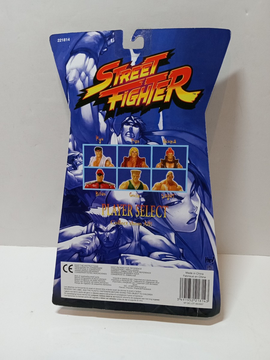 NEW SEALED JAZWARES CAPCOM STREET FIGHTER 7
