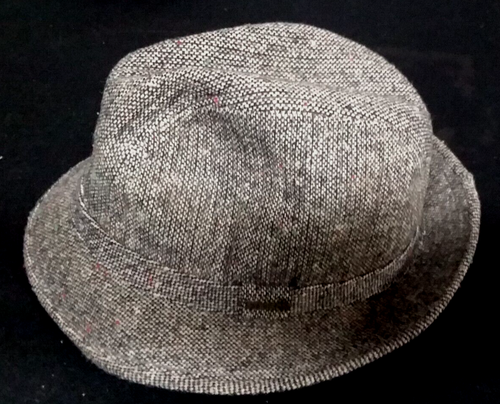 Vintage AUTHENTISCHER STETSON FEDORA STOFF GANGSTER RETRO HUT 7 1/8" Hergestellt in den USA