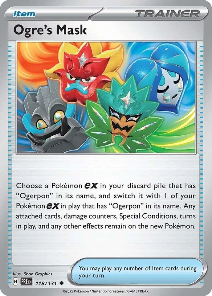 Ogre's Mask 118/131 Prismatic Evolutions