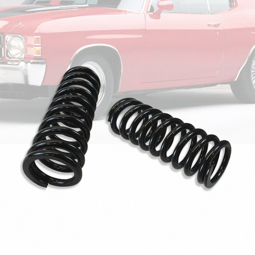 ID 2 1/2" Rate 180 LBS Tall 10" Black Steel Coil Over Shock Springs Set - Picture 2 of 5