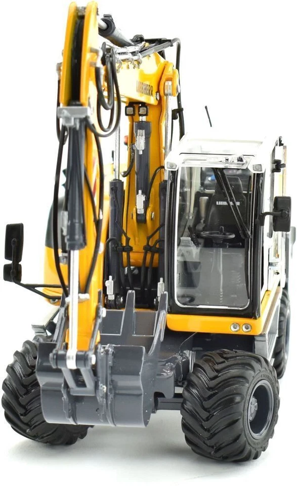 Escala 1/32, excavadora de ruedas Liebherr A916 con neumáticos Nokian y desconectable Foto 3 de 4