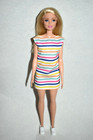 MATTEL BARBIE 2019 STROLL 'N PLAY PUPS SET BARBIE, DOLL ONLY in DRESS, #GHV92 — photo 2
