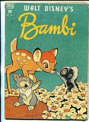 Bambi-Four Color Comics #186 1948 Dell-Walt Disney-G | eBay