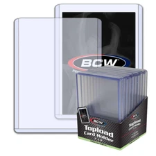BCW 240pt Thick Card Toploader Card Holder (10 per pack)