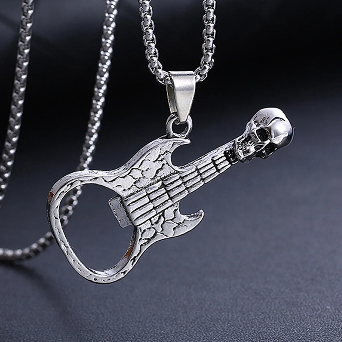 Mens rock and roll necklaces sale