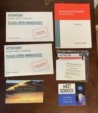 Borland Quattro Financial Analyst Valuepack For Quattro Pro 4.0 5.25” Disk