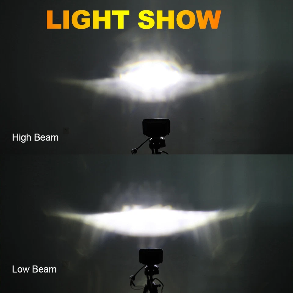 Faros LED 4X6" 4x6 haz alto/bajo DRL para camionetas Ford CLT9000 CL9000 LTL9000 Foto 3 de 4