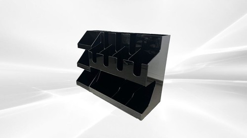 NEW Commercial Coffee Cup Dispenser Condiment Caddy Lid Holder Stirrer Organizer - Picture 3 of 6