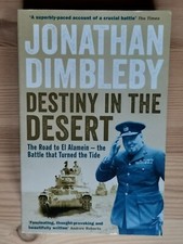 Destiny in the Desert by Jonathan Dimbleby. SIGNED. 2013 paperback