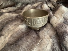 Viking Tin Pewter Mid Century  Norwegian Footed Bowl by Snorre Norr NORSK.bjh
