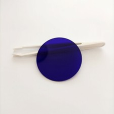 50 2.0mm UV IR Dual-band Pass Violet Glass BG3 ZB2 bandpass Optical Filter