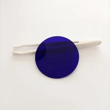 50*2.0mm UV IR Dual-band Pass Violet Glass BG3 ZB2 bandpass Optical Filter 