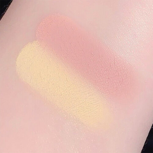 Paleta Rouge bicolor iluminador contorno de mejillas azul morado rosa mate C8 - Imagen 24 de 30