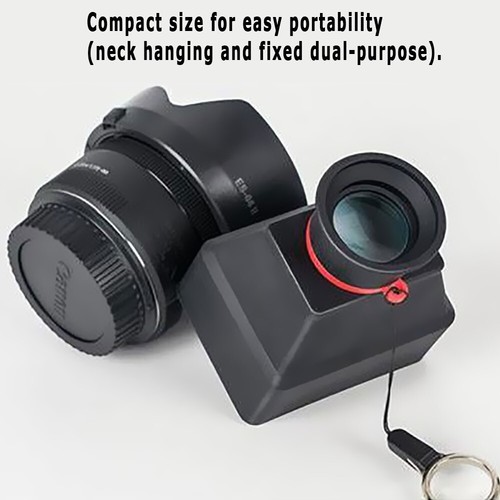 3X or 3.2X Magnification Camera Viewfinder Magnifier for SLR Cameras Camcorders - Picture 3 of 7