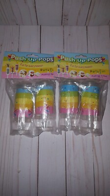 2 sets of 2 push up pops containers baking cakes kitchen dining bake sale 