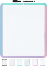 Mr. Pen Dry Erase Board 14x11" Colorful Frame, Marker Included