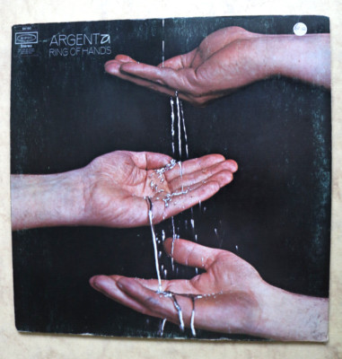 Argent, SIGNIERT, Rod Argent, Jim Rodford, Ring Of Hands, nur Schallplattenhülle