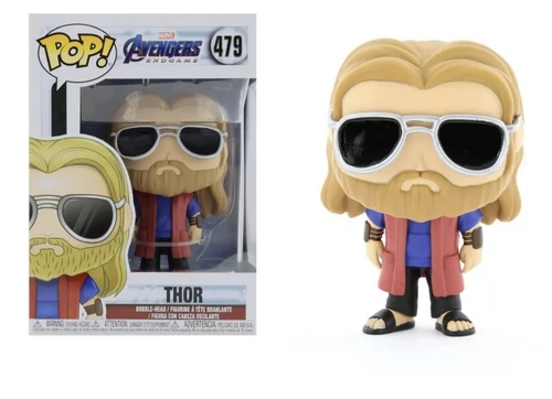 Funko Pop Marvel Avengers Endgame: Casual Thor Vinyl Bobble-Head #479