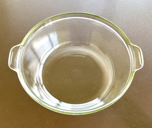 Pyrex Clear Glass Casserole Dish 023-623-B Serving Bowl Vintage Older Stamp