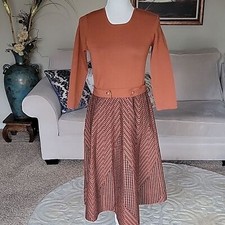 London Times Knit Midi Dress Size S