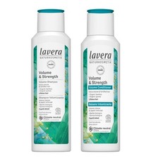 Image of Lavera Basis Volume & strenght Shampoo & Conditioner. 