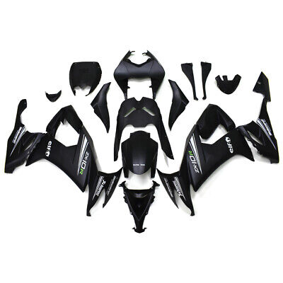 Matte Black Fairings for Kawasaki Ninja ZX10R ZX-10R 2008 2009