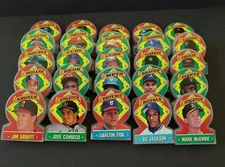 1991 Topps Stand Up Candy Collectible - Clear, Red & Green versions - U Pick