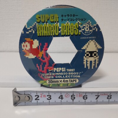 Nintendo SUPER MARIO BROS. x PEPSI TAPE COLLECTION(8 set Complete