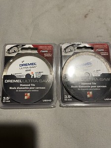 2 Brand New Dremel US540 Ultra-Saw 3.5-Inch Tile Diamond Blade