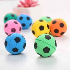 Feline Frenzy Foam Footballs - Foam Soccer Ball Cat Toys