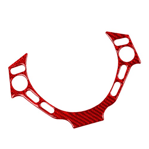 Steering Wheel Button Frame Cover Trim For Nissan GTR R35 2008-2016 Red Car Auto - Picture 6 of 11